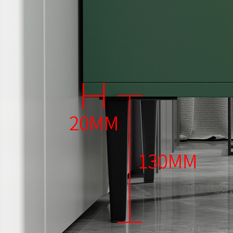 11.81" Wide Wooden Accent Cabinet with 1 Door Modern Side Cabinet with 2 Drawers