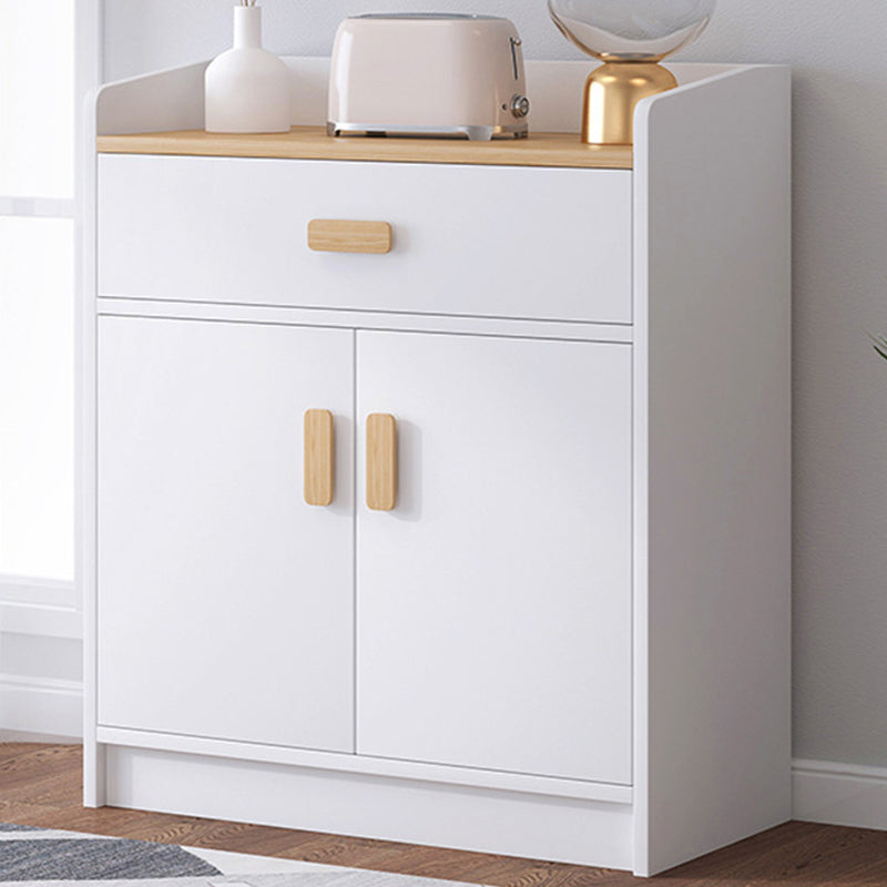 Accent Chest with Drawer Wood Contemporary Chest with 2/1-Door