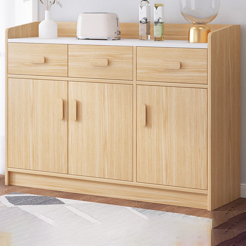 Accent Chest with Drawer Wood Contemporary Chest with 2/1-Door