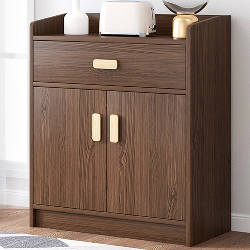 Accent Chest with Drawer Wood Contemporary Chest with 2/1-Door