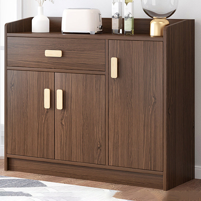 Accent Chest with Drawer Wood Contemporary Chest with 2/1-Door