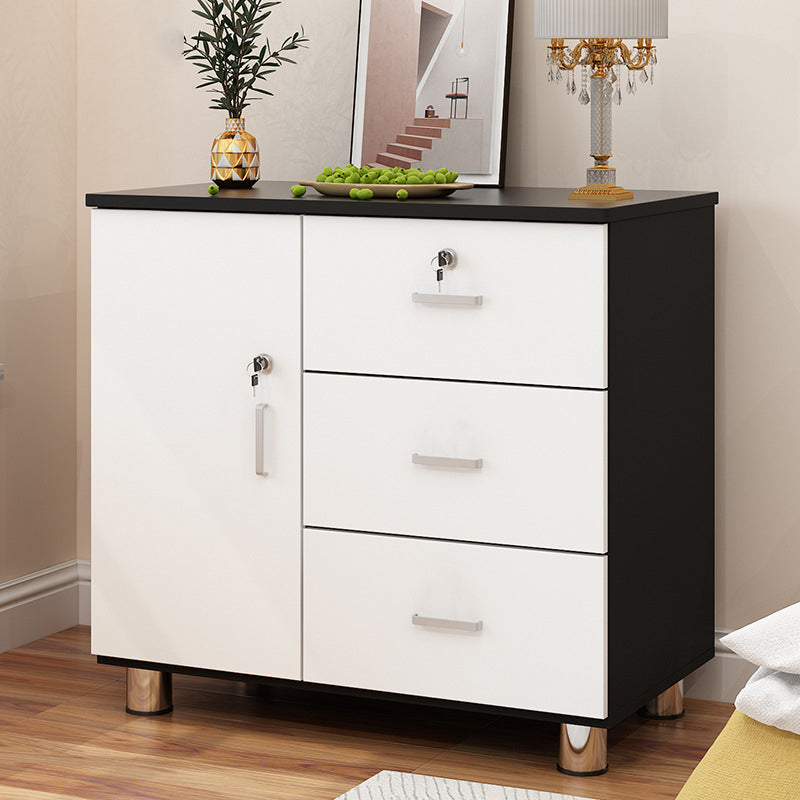 15.74" Wide Accent Chest Wood Contemporary Chest with Drawers