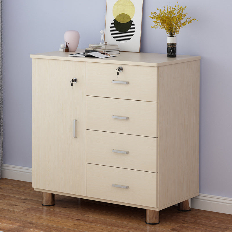 15.74" Wide Accent Chest Wood Contemporary Chest with Drawers