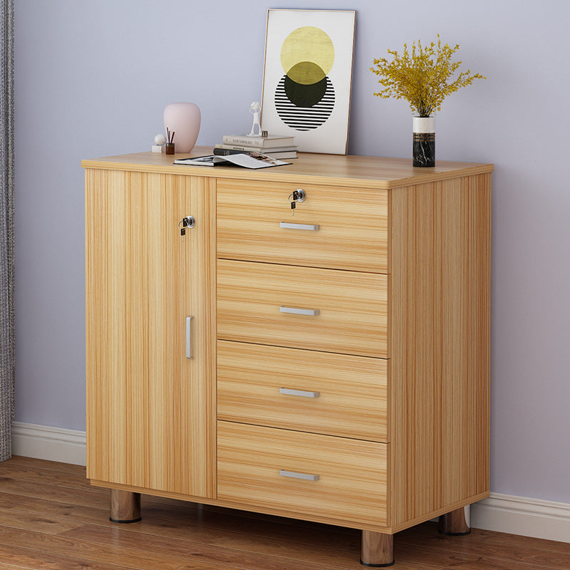 15.74" Wide Accent Chest Wood Contemporary Chest with Drawers