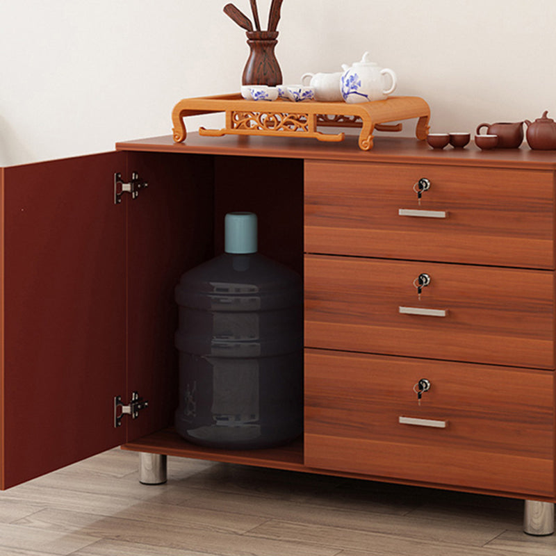 15.74" Wide Accent Chest Wood Contemporary Chest with Drawers
