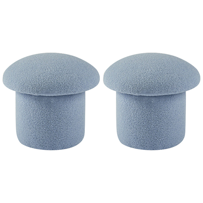 Contemporary Ottoman Tufted Mildew Resistant Mildew Resistant Velvet Specialty Ottoman