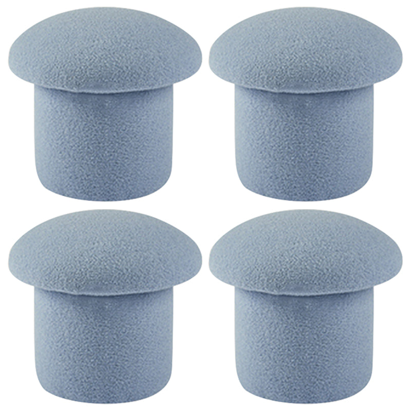 Contemporary Ottoman Tufted Mildew Resistant Mildew Resistant Velvet Specialty Ottoman