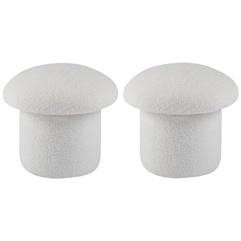 Contemporary Ottoman Tufted Mildew Resistant Mildew Resistant Velvet Specialty Ottoman