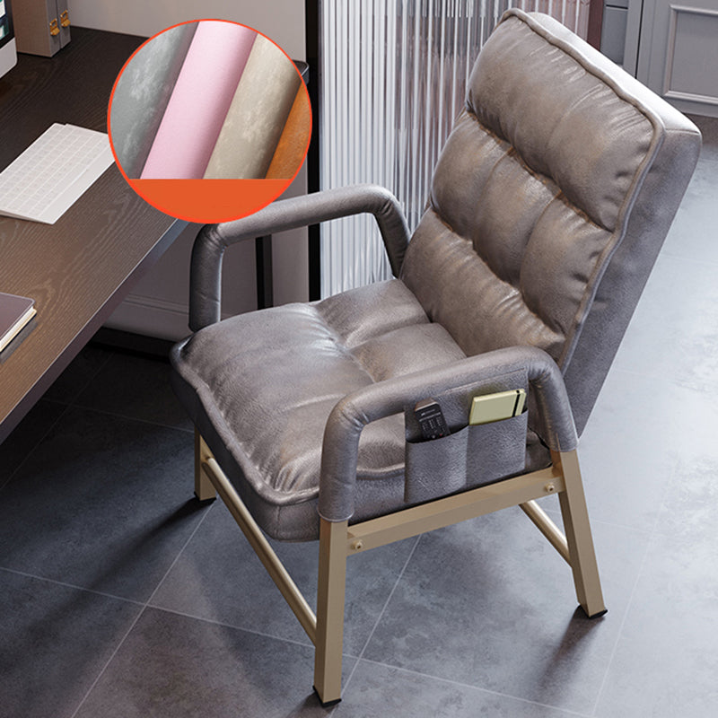 Modern Computer Chair Adjustable Back Height Office Chair with Upholstered