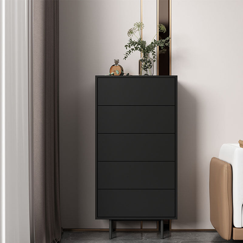 Wooden Lingerie Chest Modern Style Bedroom Storage Chest Dresser in 5 Colors