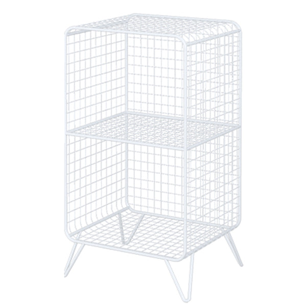 Metal Rectangle Closed Storage Bookcase Nordic Standard Bookshelf