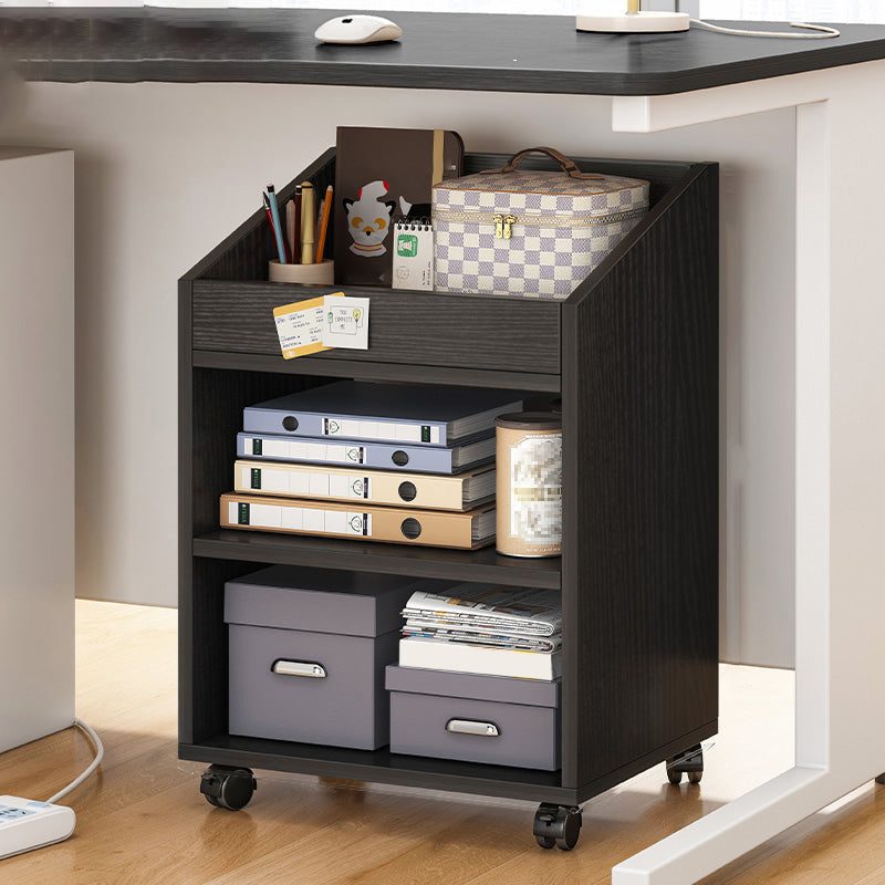 Modern Wooden Storage Bookshelf Home Office Bookcase with Shelf
