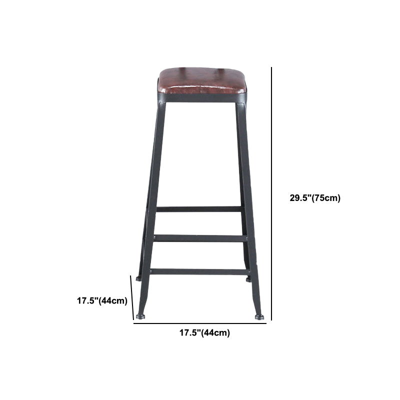 Industrial 1/5/9 Pieces Bar Table Set Rectangle Pine Wood Counter Table with Stools