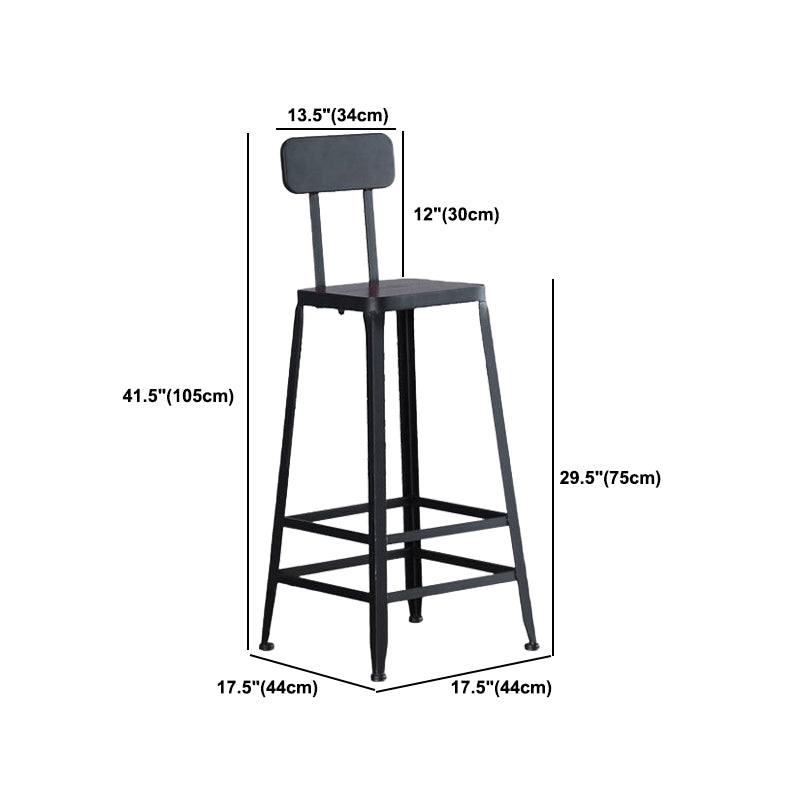 Industrial 1/5/9 Pieces Bar Table Set Rectangle Pine Wood Counter Table with Stools