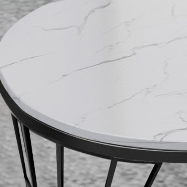 Modern 1/2/3 Pieces Bar Table Set Stone Counter Table with High Stools