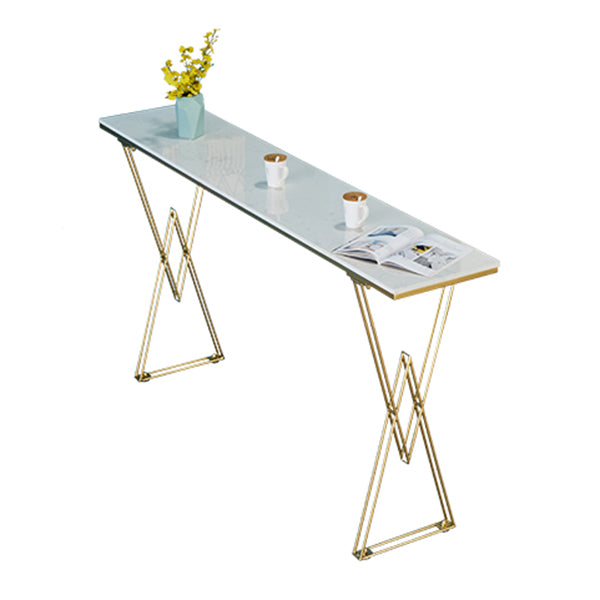 Glam White Wood Table and Stool Set 1/2/3/5 Pieces Double Pedestal Counter Set