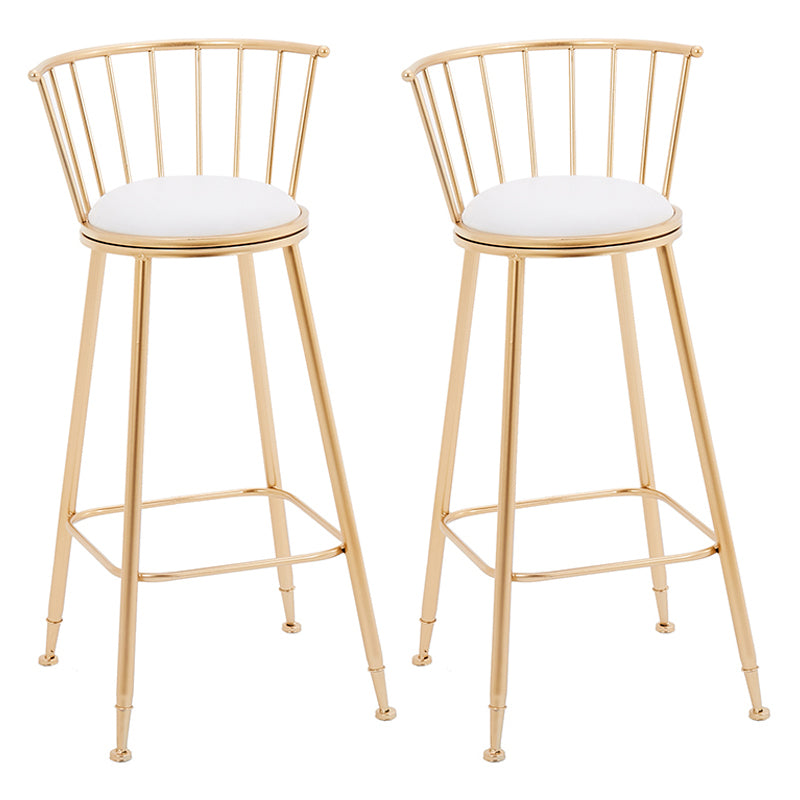 Glam White Wood Table and Stool Set 1/2/3/5 Pieces Double Pedestal Counter Set