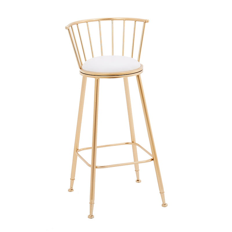 Glam White Wood Table and Stool Set 1/2/3/5 Pieces Double Pedestal Counter Set