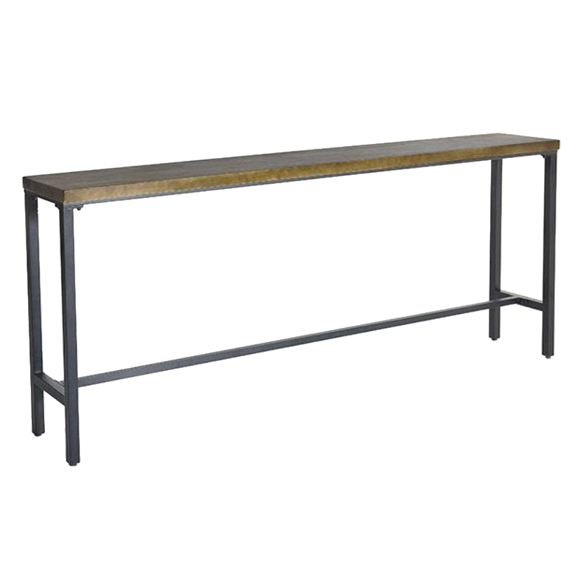 Industrial 1/6/11 Pieces Bar Table Set Rectangle Pine Wood Counter Table with High Stools
