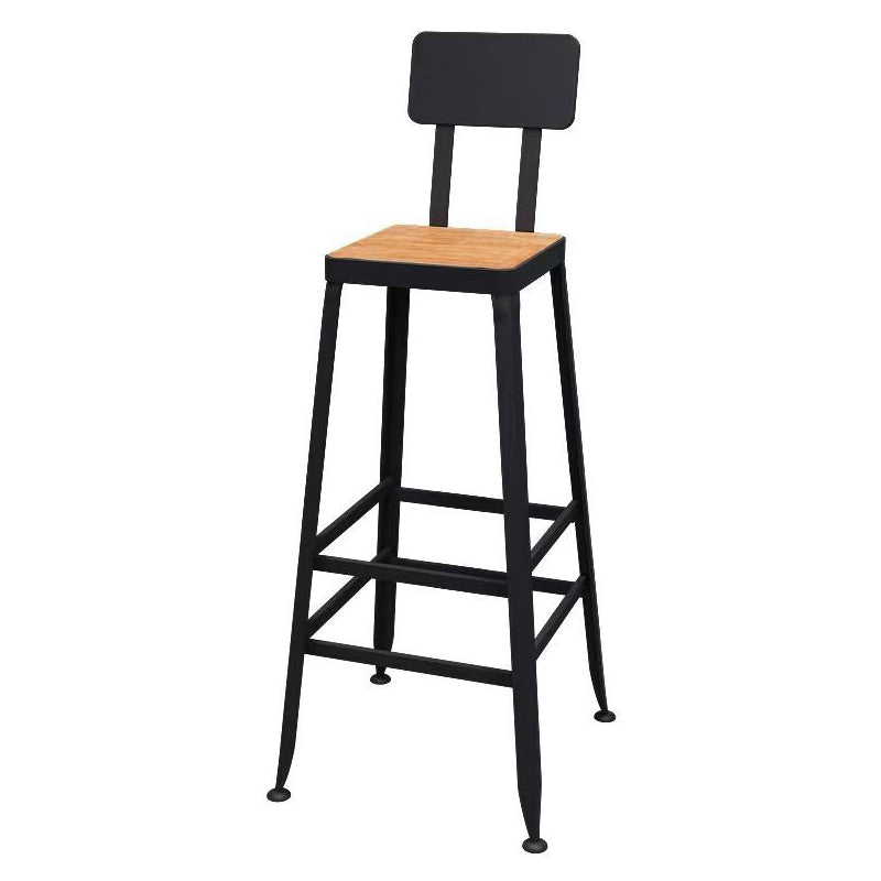 Industrial 1/6/11 Pieces Bar Table Set Rectangle Pine Wood Counter Table with High Stools