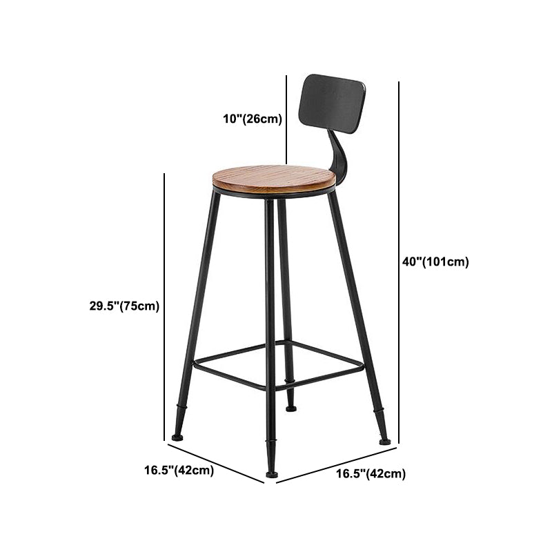Industrial 1/6/11 Pieces Bar Table Set Rectangle Pine Wood Counter Table with High Stools