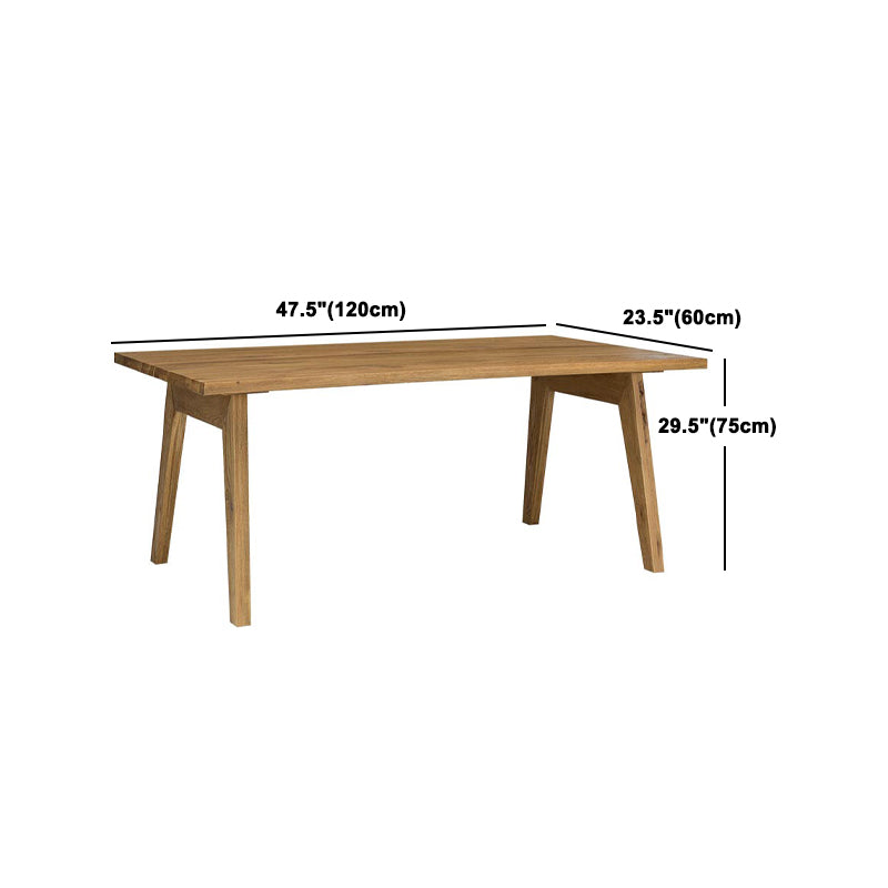 Modern 1/10 Pieces Dining Set Rectangle Pine Wood Dining Table for Dining Room