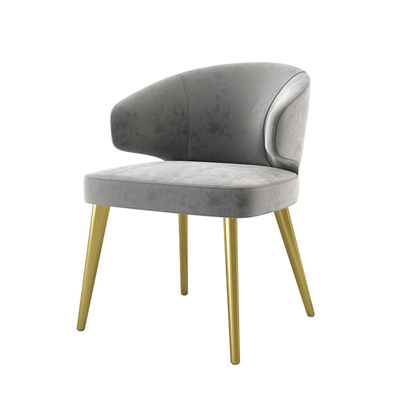 Modern Rectangle Dining Set 1/2/5 Pieces Stone Top Indoor Dinette Set with Gold Base