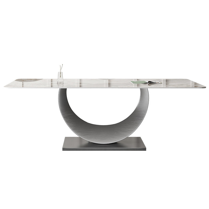 Designer Style Sintered Stone Top Dining Set Rectangle 1/2/3/4/5/7 Pieces Dining Table Set