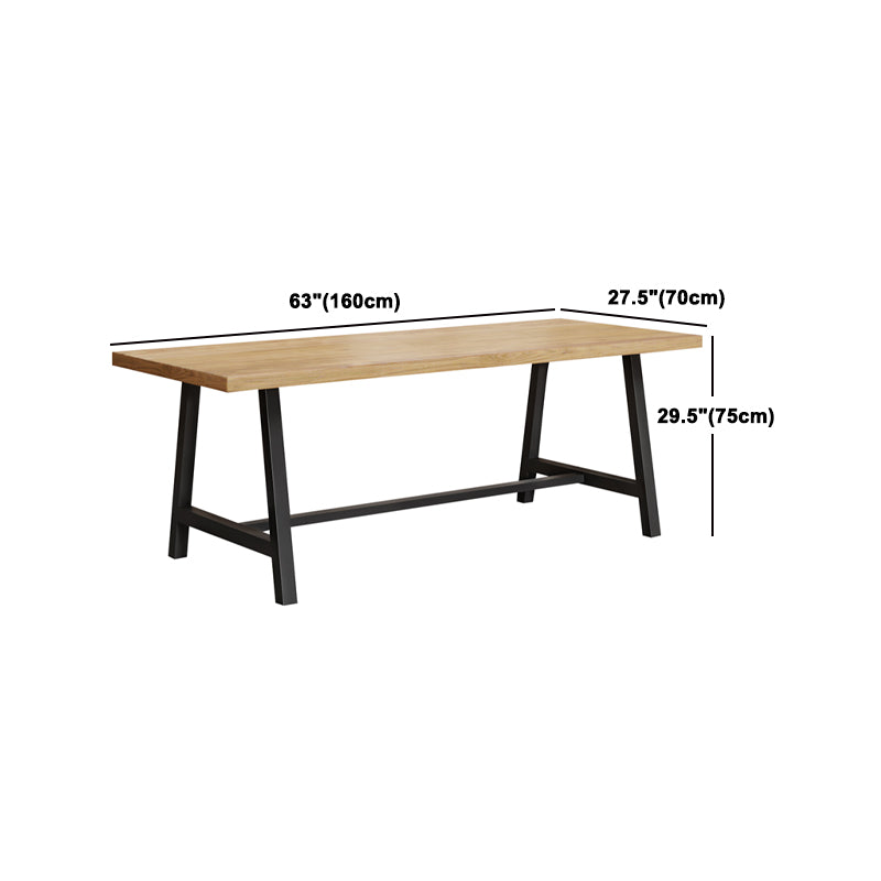 Modern 1/4/5 Pieces Dining Set Rectangle Pine Wood Dining Table for Kitchen Dining Room