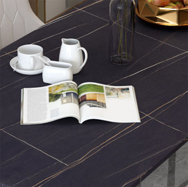 Modern 1/2/5/6/7 Pieces Dining Set Stone Top Dining Furniture Set