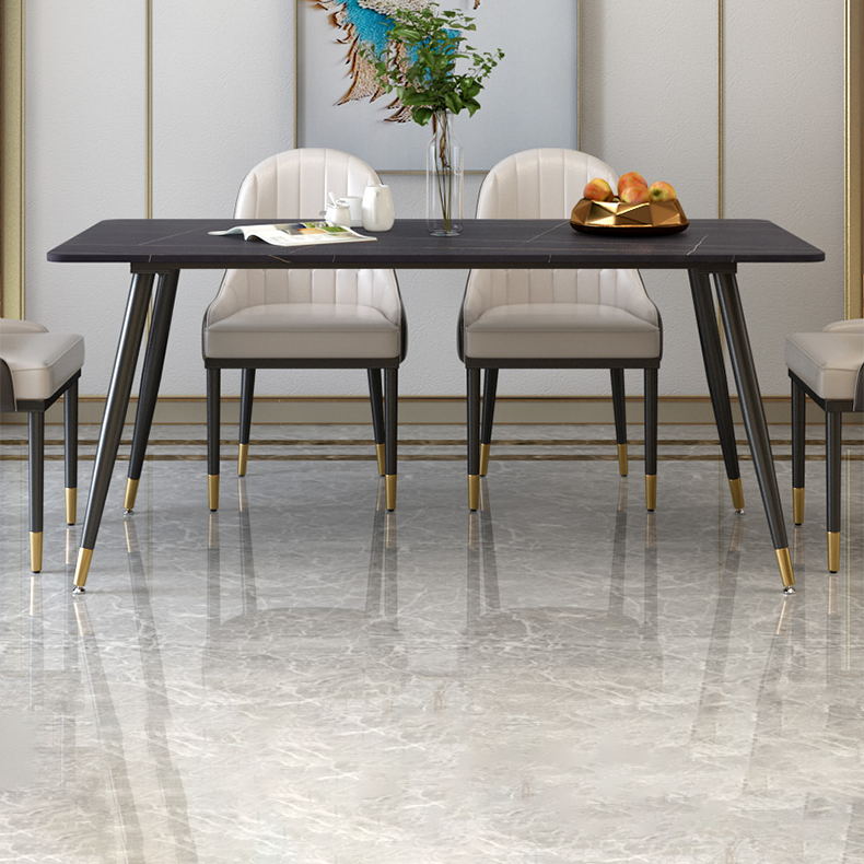 Modern 1/2/5/6/7 Pieces Dining Set Stone Top Dining Furniture Set