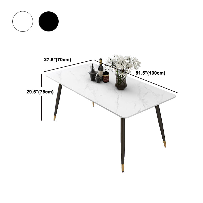 Modern 1/2/5/6/7 Pieces Dining Set Stone Top Dining Furniture Set