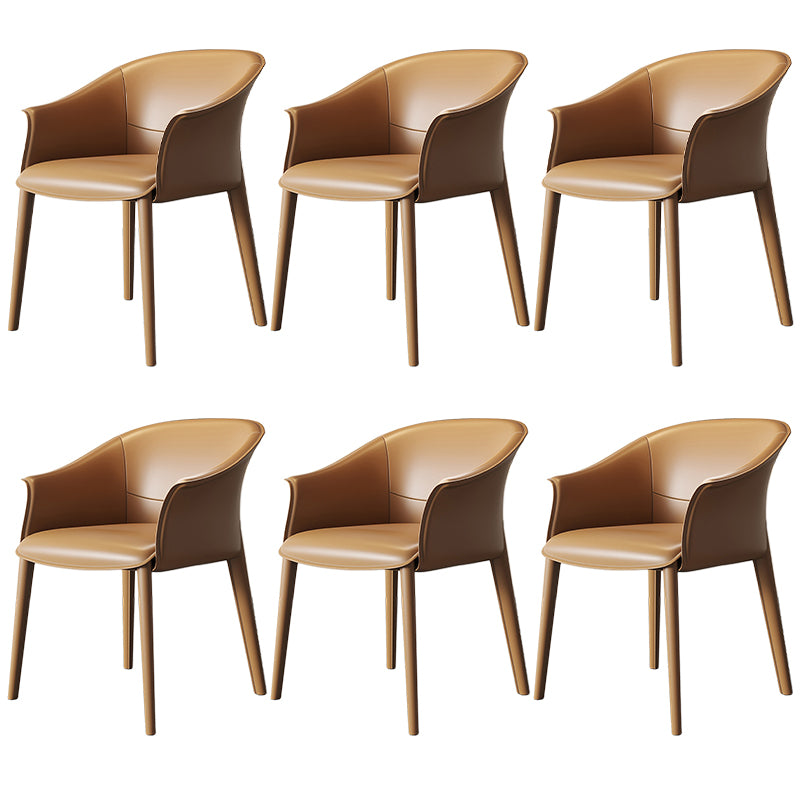 Contemporary Metal Dining Room Chair Leather Dining Chairs for Home Use