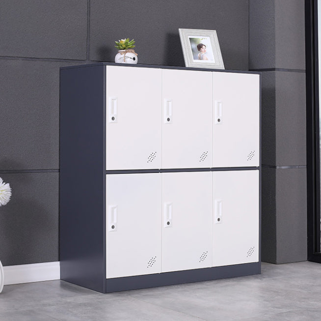 Contemporary Wardrobe Metal Wardrobe Closet for Home,35.43" D x 15.75" W x 39.37" H