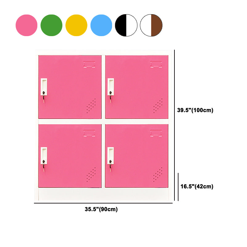 Modern Style Wardrobe Metal Wardrobe Closet for Home,35.43" D x 16.54" W x 39.37" H