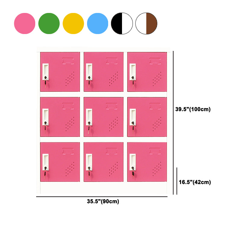 Modern Style Wardrobe Metal Wardrobe Closet for Home,35.43" D x 16.54" W x 39.37" H