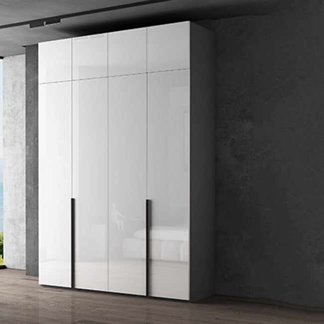 Modern Wardrobe Armoire Engineered Wood Wardrobe Cabinet with Drawer