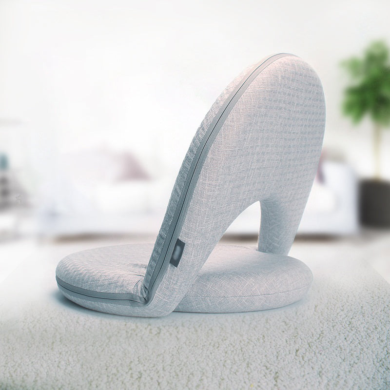 20.08"L X 19.69"W X 19.69"H Modern Split Back Armless Chair for Living Room