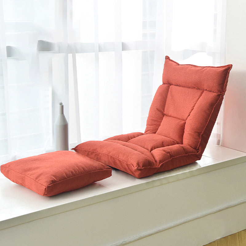 Solid Color Armless Chair Convertible Chair for Living Room/Bedroom