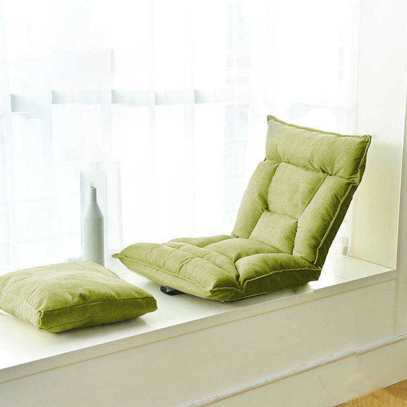 Solid Color Armless Chair Convertible Chair for Living Room/Bedroom