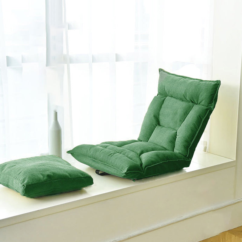 Solid Color Armless Chair Convertible Chair for Living Room/Bedroom