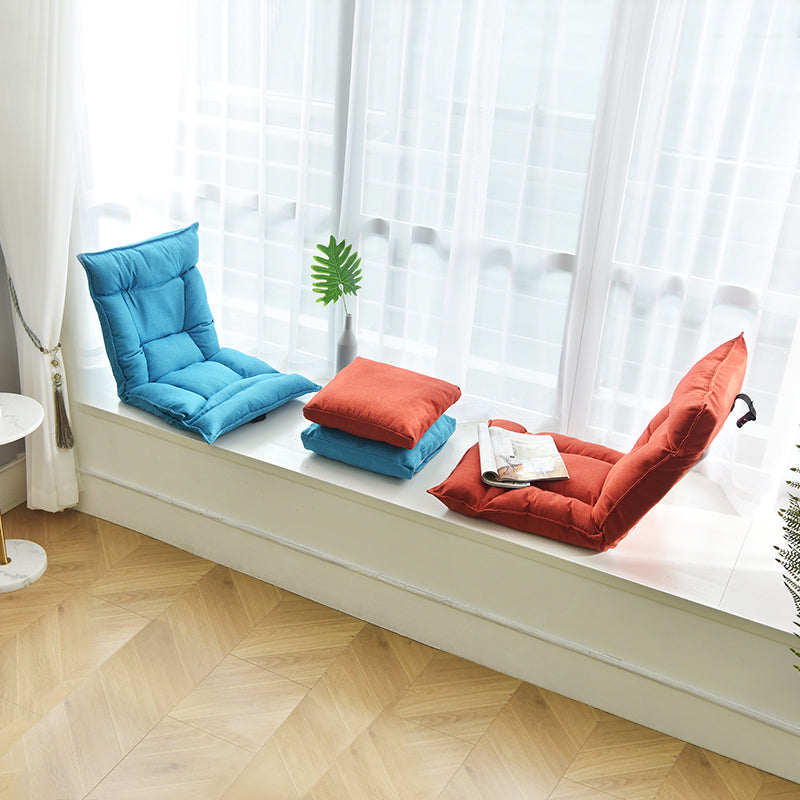 Solid Color Armless Chair Convertible Chair for Living Room/Bedroom