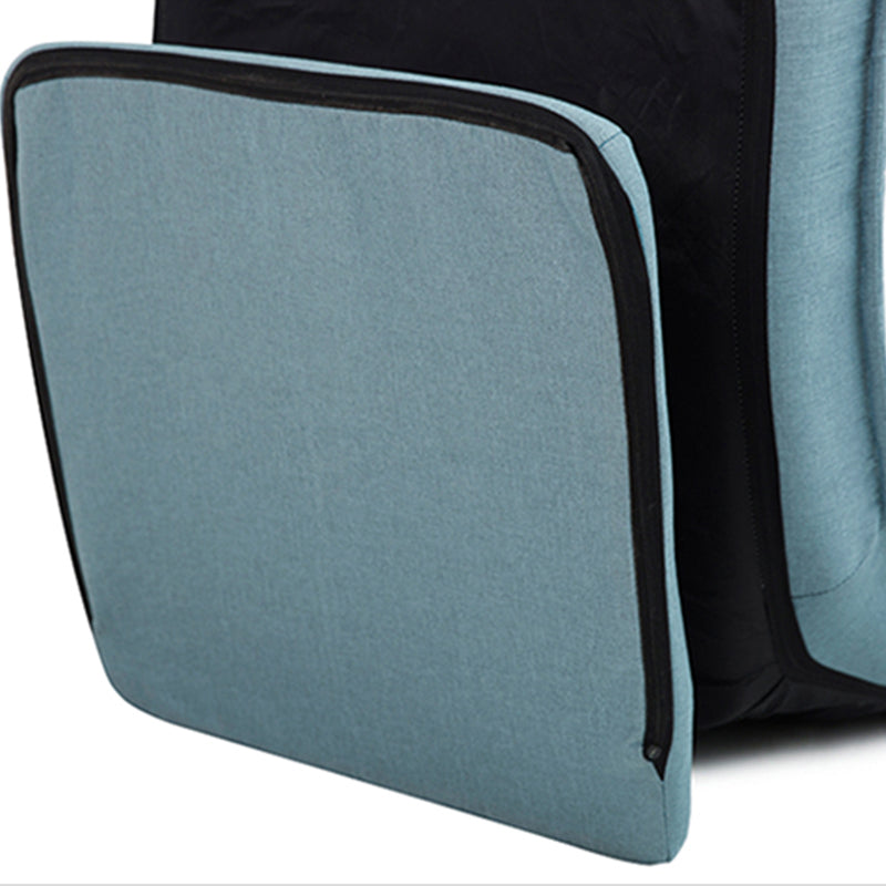 Modern Armless Chair, Cotton Blend Upholstered Accent Chair, 20"(W) X 23"(D) X 33"(H)