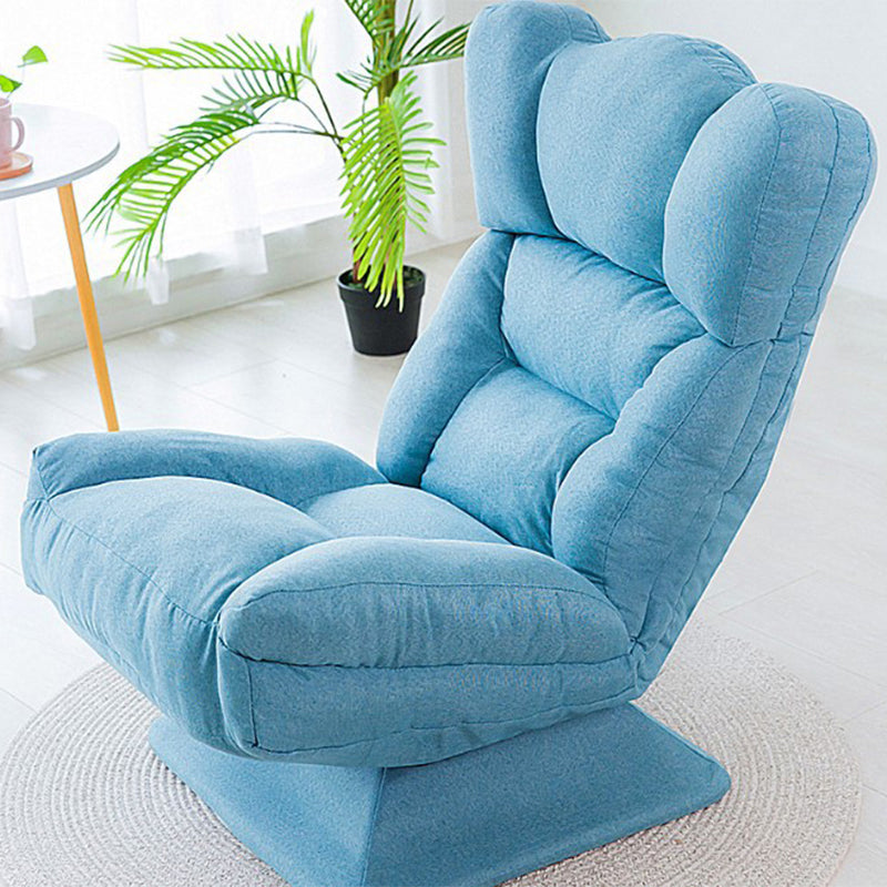 Modern Armless Chair, Cotton Blend Upholstered Accent Chair, 20"(W) X 23"(D) X 33"(H)