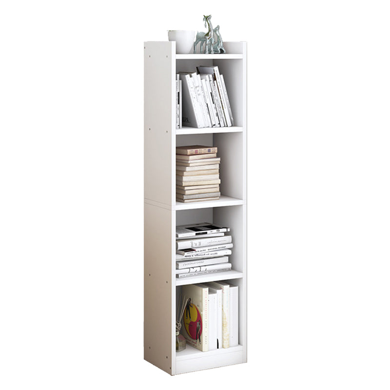 Closed Wooden Bookshelf Modern Home Living Room Corner Bookcase