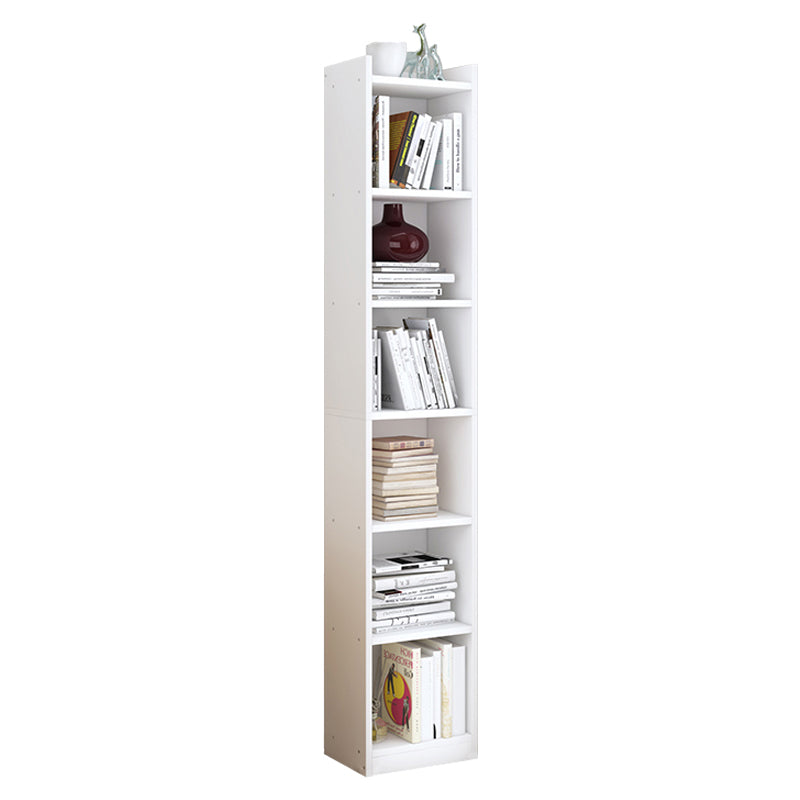 Closed Wooden Bookshelf Modern Home Living Room Corner Bookcase