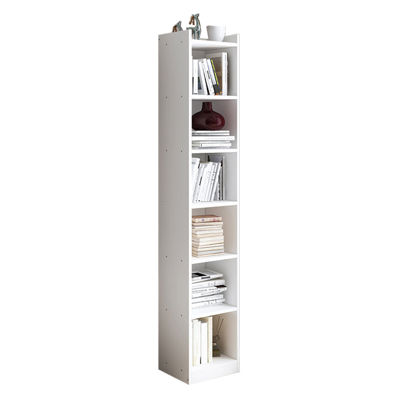 Closed Wooden Bookshelf Modern Home Living Room Corner Bookcase