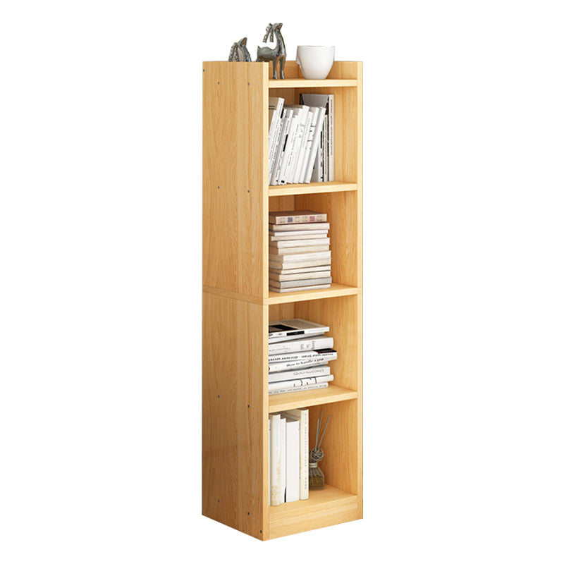 Closed Wooden Bookshelf Modern Home Living Room Corner Bookcase