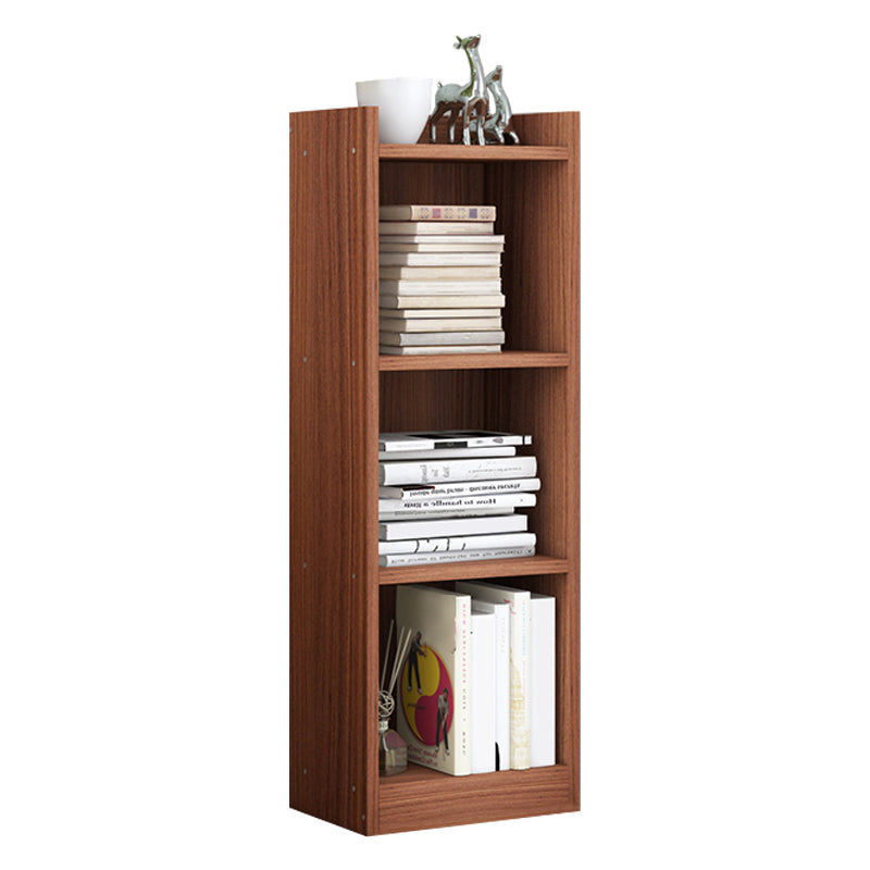Closed Wooden Bookshelf Modern Home Living Room Corner Bookcase