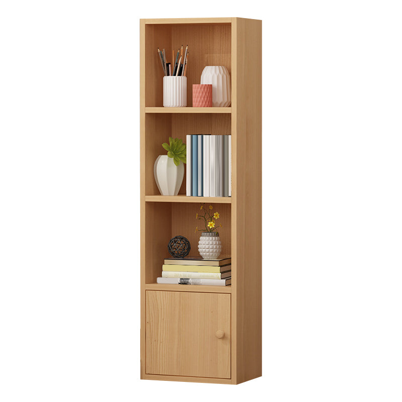 Closed Wooden Bookshelf Modern Home Living Room Study Corner Bookcase